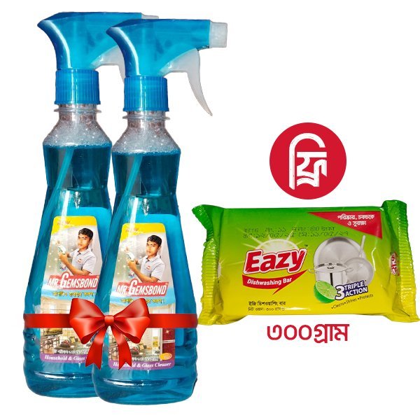 Mr. Gemsbond Glass Cleaner Spray 350ml Combo