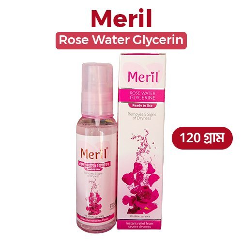 Meril Rose Water Glycerine 120gm