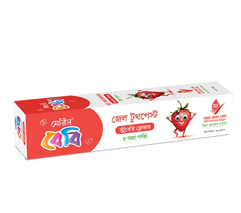 Meril Baby Gel Toothpaste (Strawberry) 45g
