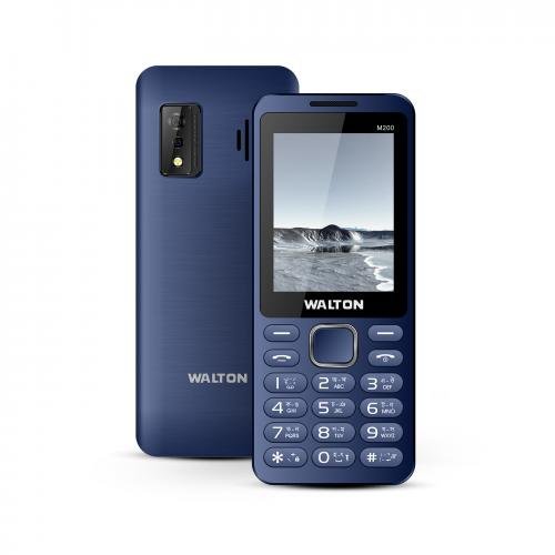 Walton Olvio M200 Feature Phone – 2.4″ QVGA, 1200 mAh Battery, Dual SIM