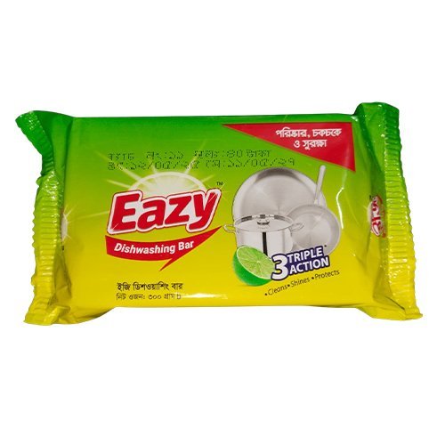 Eazy Dishwashing Bar 300 gm | সহজে তেল-চর্বি দূর, হাতে কোমলতা