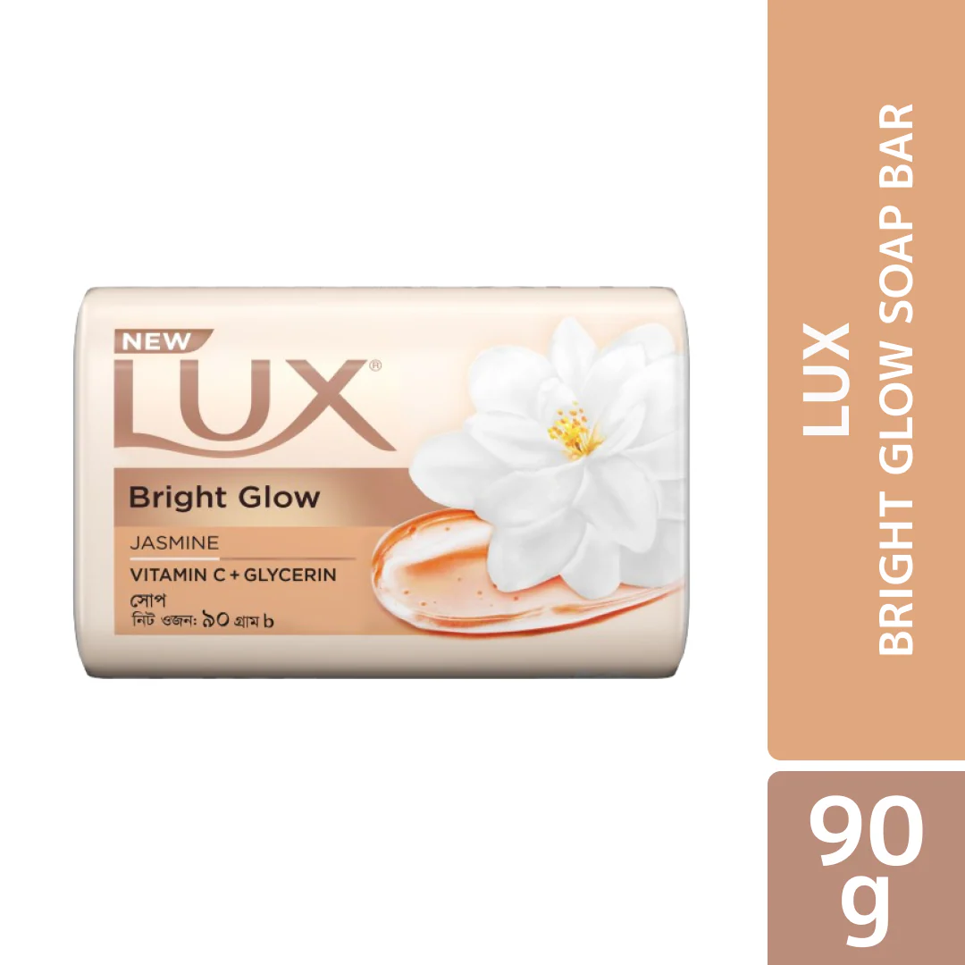 Lux Bright Glow Soap Bar - 90gm