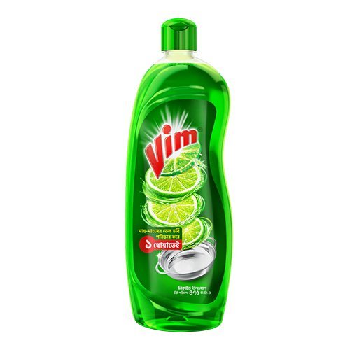 Vim Liquid Dishwash 475 ml | লেবুর শক্তিতে তেল ও চর্বি মুক্ত